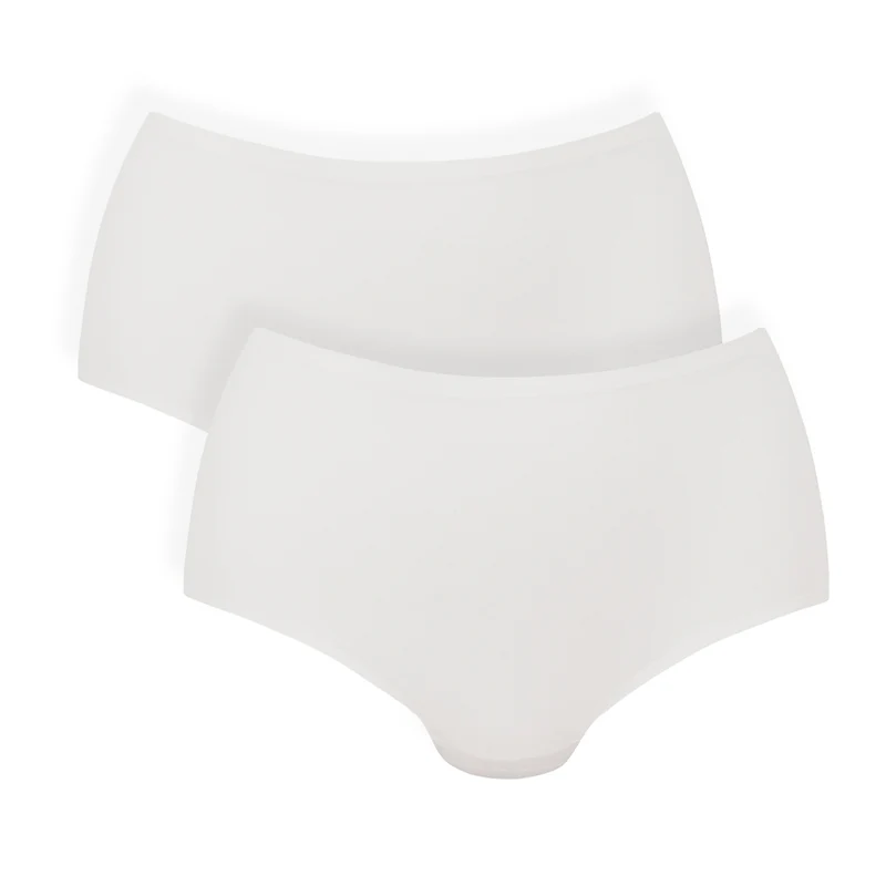 Anita - Essential High Waist+ 2er-Pack Weiß