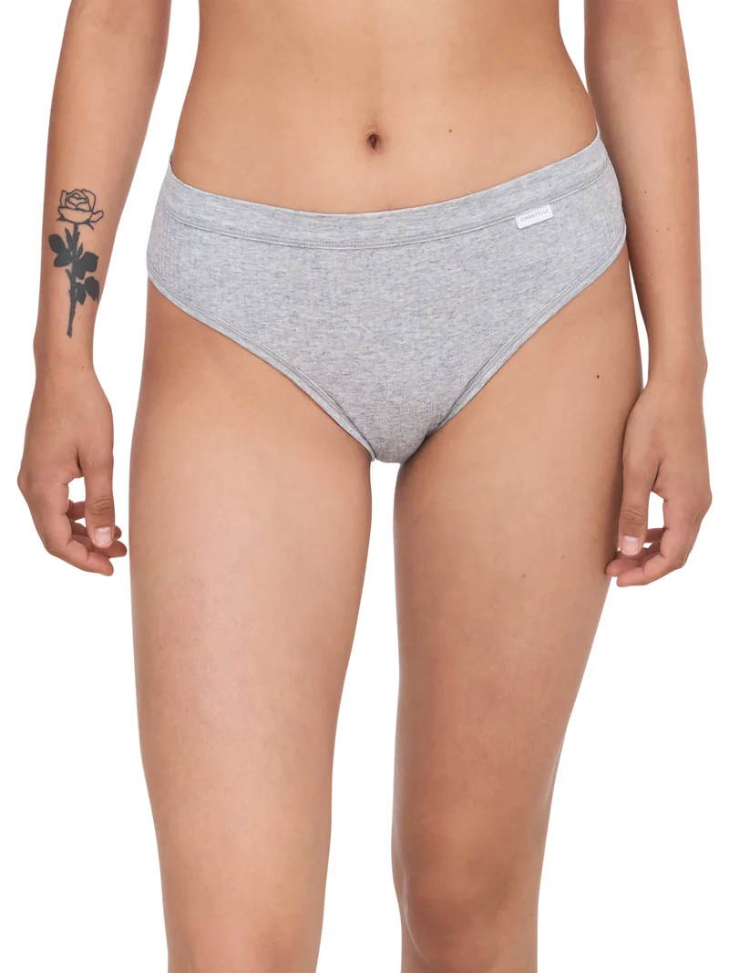 Chantelle - Cotton Comfort Hi Cut Graumischung