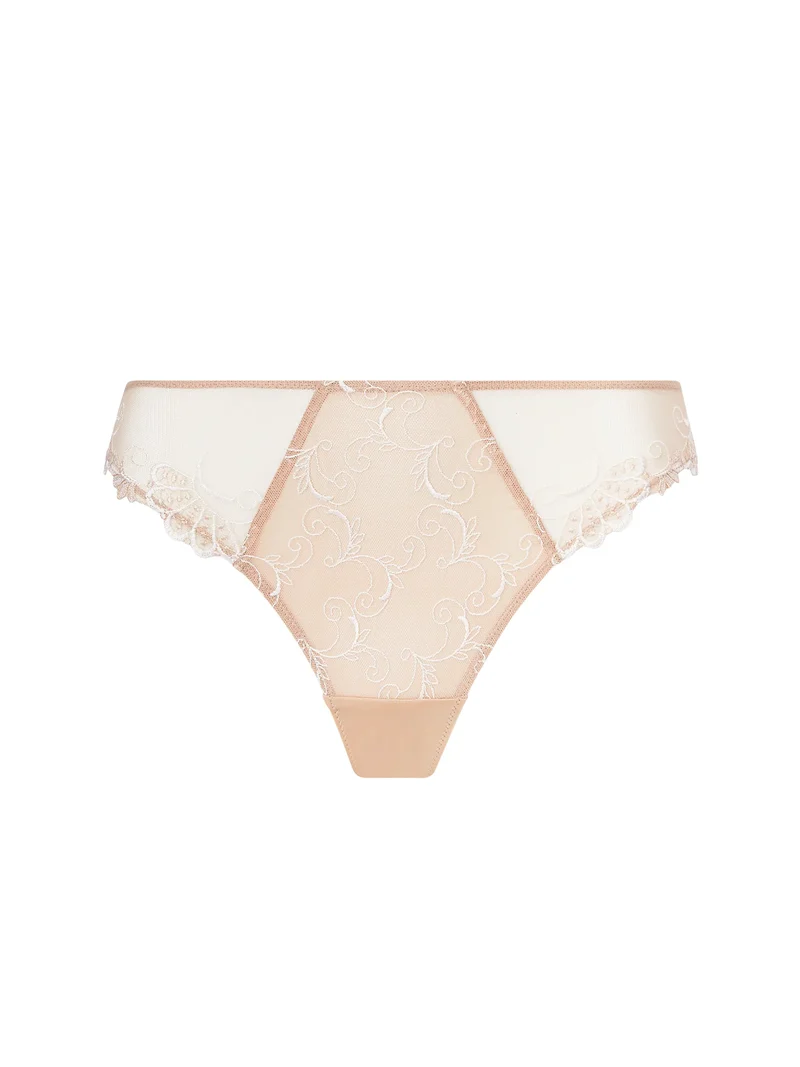 Lise Charmel - Dressing Floral Fancy Mesh Slip Ambre Nacre