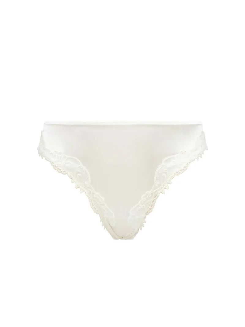 Lise Charmel - Splendeur Soie Italienischer Slip Ecru Perlmutt