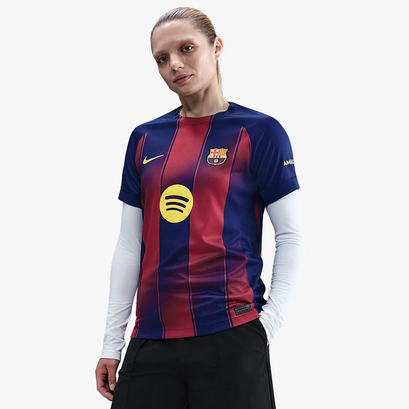 Nike FC Barcelona 25/26 Womens Dri-FIT Stadium Home Shirt