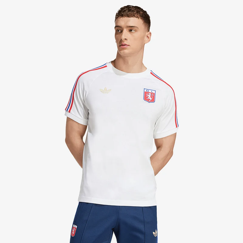 adidas Olympique Lyon 75. Jubiläum T- Shirt