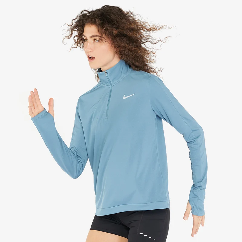 Nike Damen-Pullover mit Viertelreißverschluss Dri