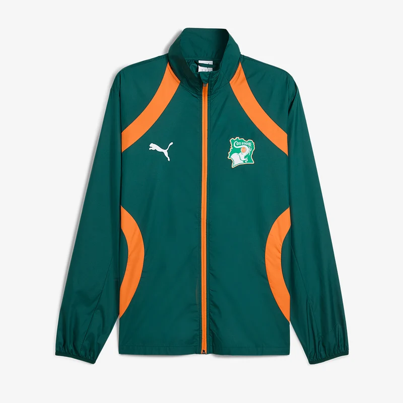Puma Elfenbeinküste 2025 Woven Pre-Match Jacke