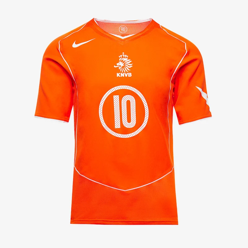 Nike Niederlande 2004 Re-Issue Shirt mit Van Nistelrooy 10