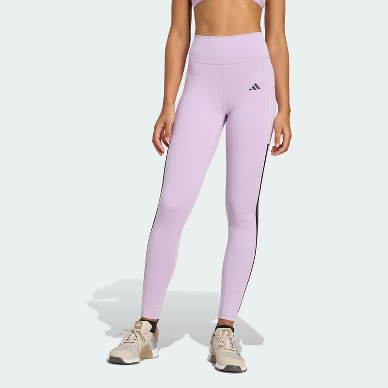 adidas Womens Optime 3-Stripes Full