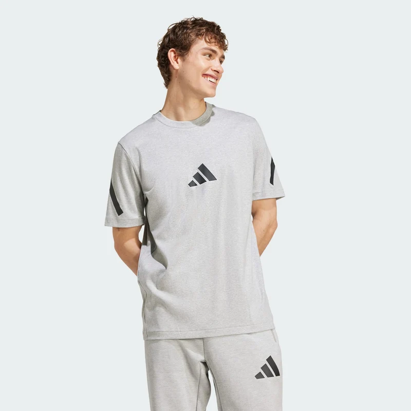 adidas Men adidas Z.N.E. Tee - Medium Grey Heather