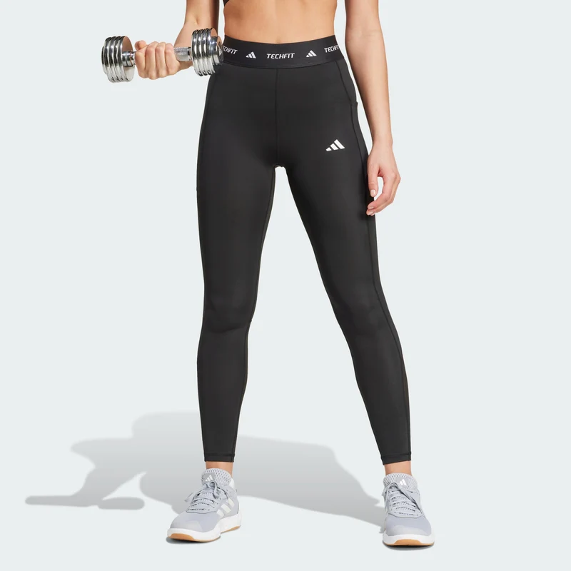 adidas Women TECHFIT Stash Pocket Full-Length Leggings