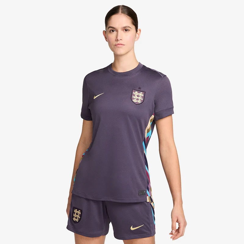 Nike England 2024 Damen Dri-FIT Stadium Auswärtstrikot