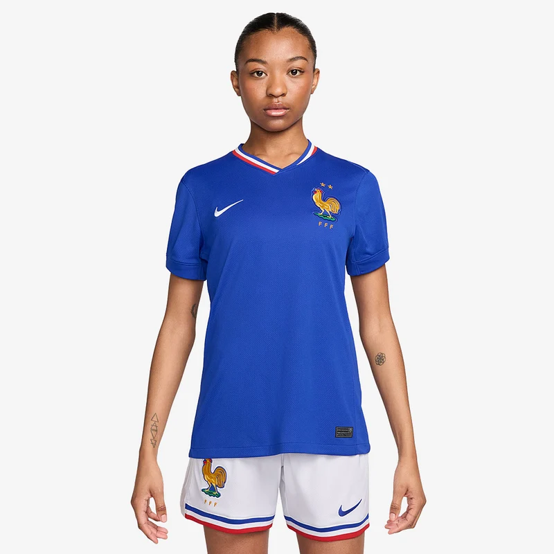 Nike Frankreich 2024 Damen Dri-FIT Stadium Heimtrikot