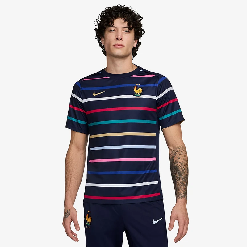 Nike Frankreich 2024 Dri-FIT Academy Pro Pre-Match Heimshirt