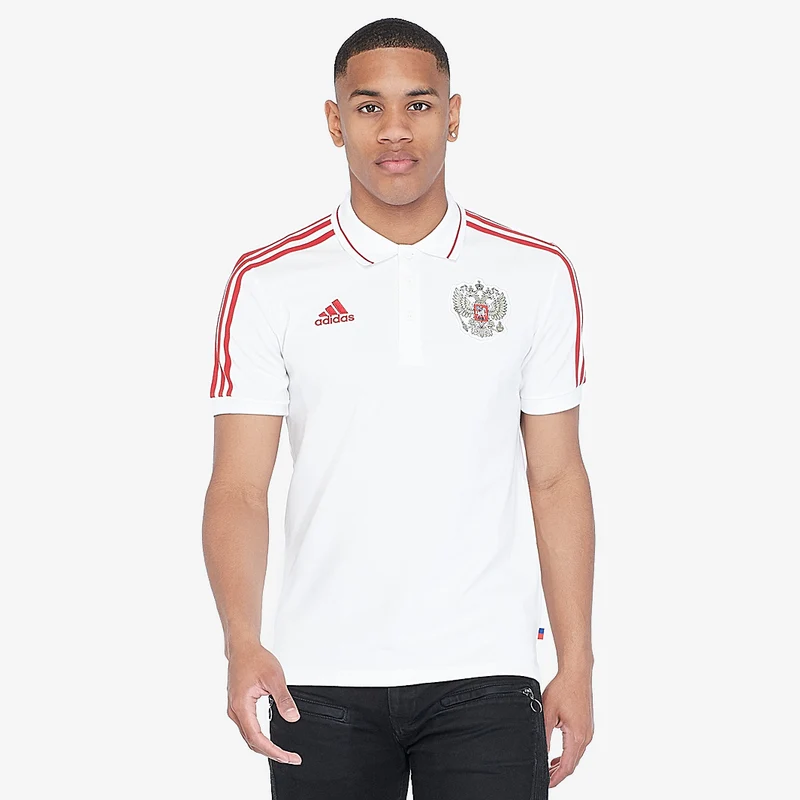 adidas Russland 2020 3-Stripes Poloshirt
