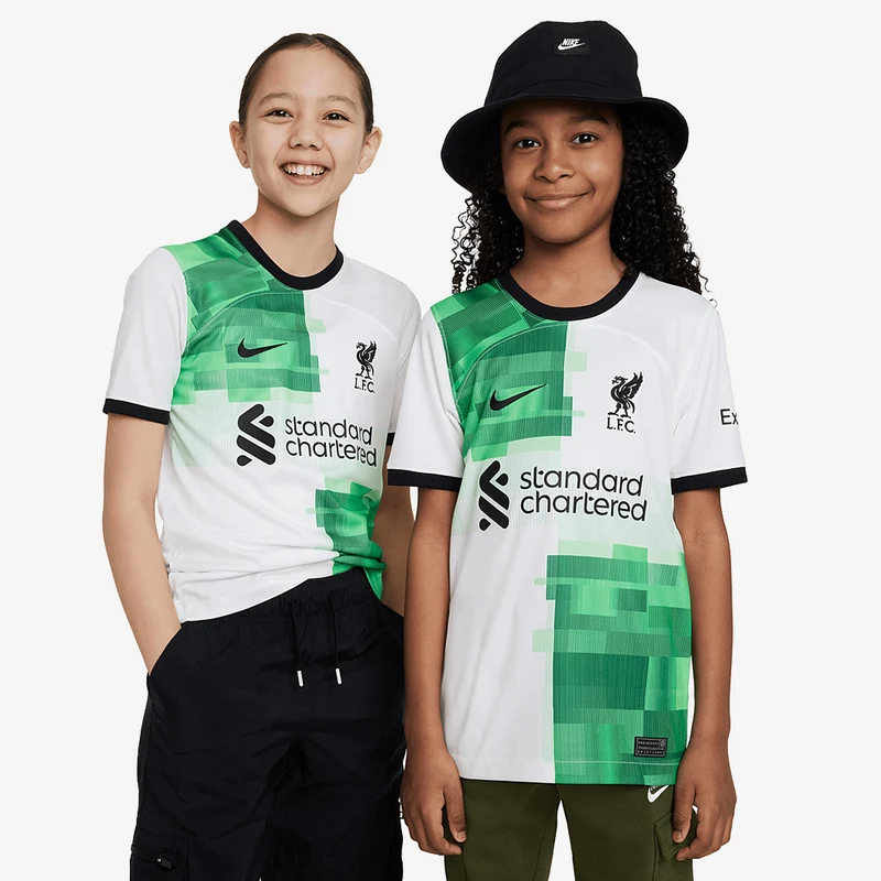 Nike Kinder FC Liverpool 23/24 Dri-Fit Stadium Auswärtstrikot
