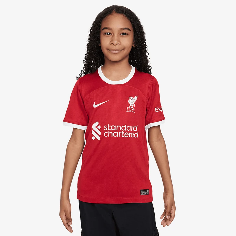 Nike Kinder FC Liverpool 23/24 Dri-Fit Stadium Heimtrikot