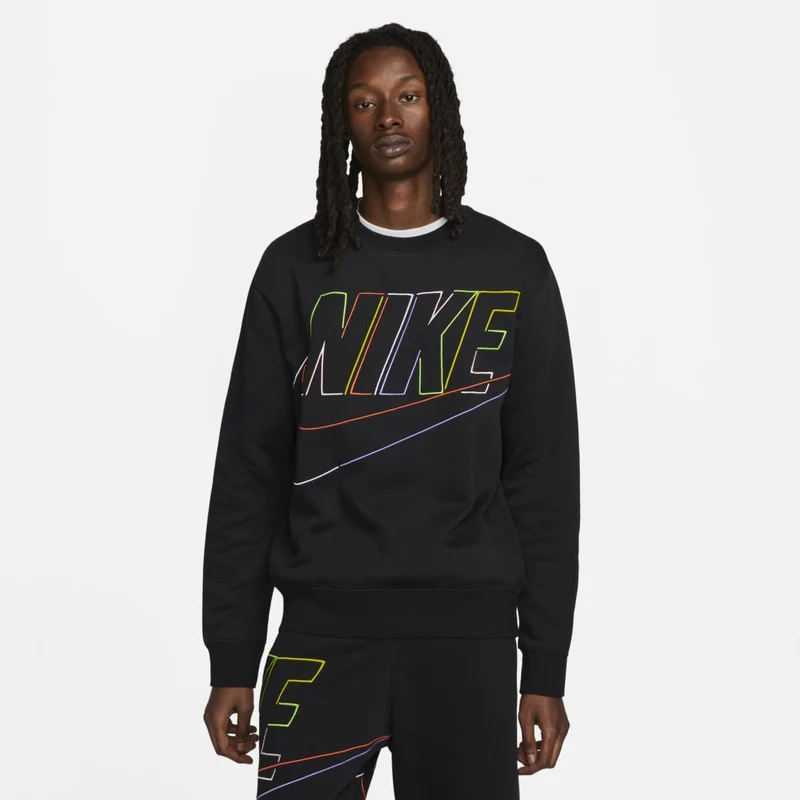 Nike Sportswear Club+ Brushed-Back Crewneck