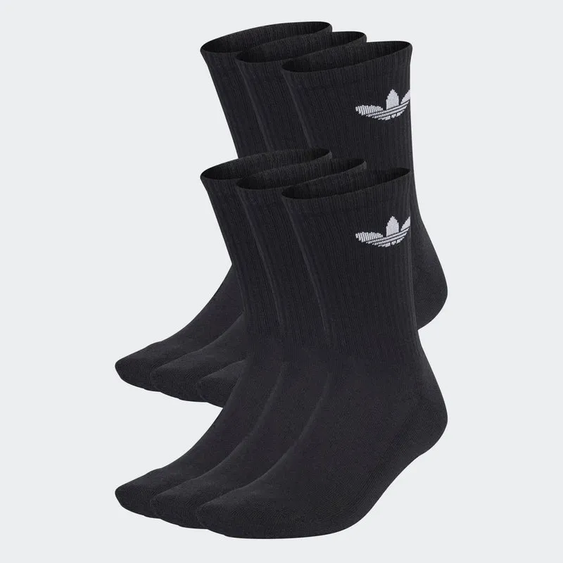 adidas Originals Trefoil Cushioned Crew Socks (6 Pairs)