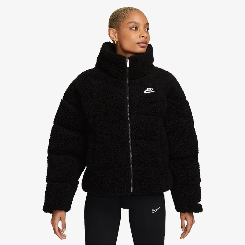 Nike Sportswear Damen Therma-FIT City Series Synthetic Fill High-Pile Fleece Jacke