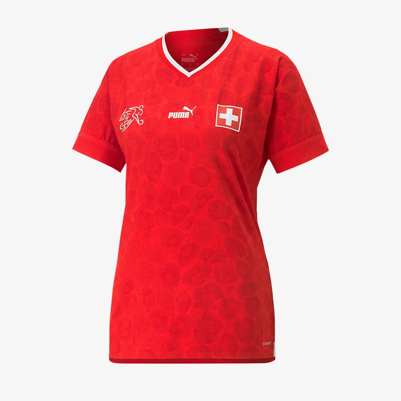 Puma Schweiz 2022 Damen Authentic Liberty Heimtrikot
