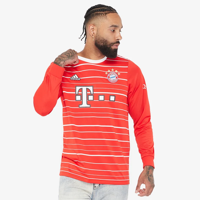 adidas FC Bayern München 22/23 Langarm Heimtrikot