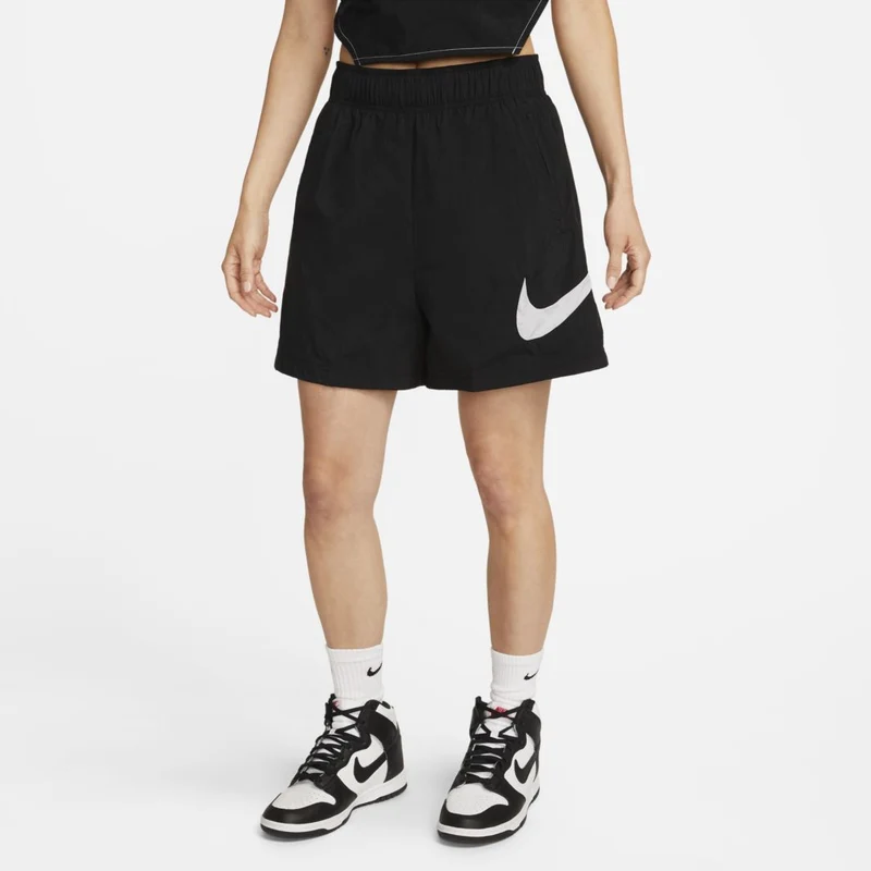 Nike Sportswear Damen Essential High-Rise Woven Shorts