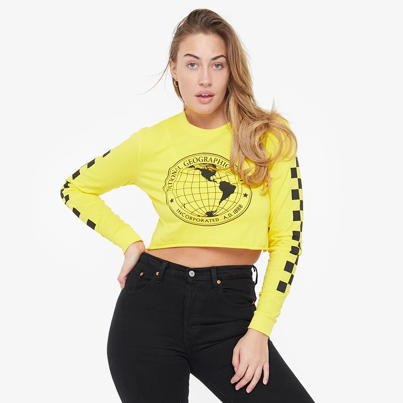 National Geographic x Vans Crop Langarm