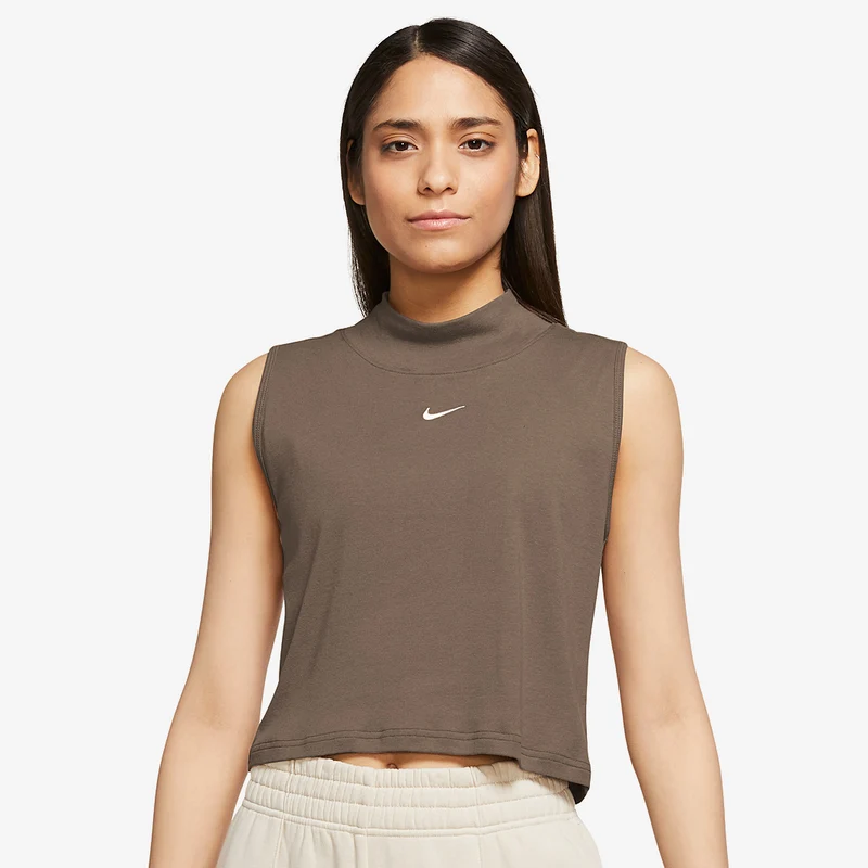 Nike Sportswear Damen Essential Mock Ärmellos Top