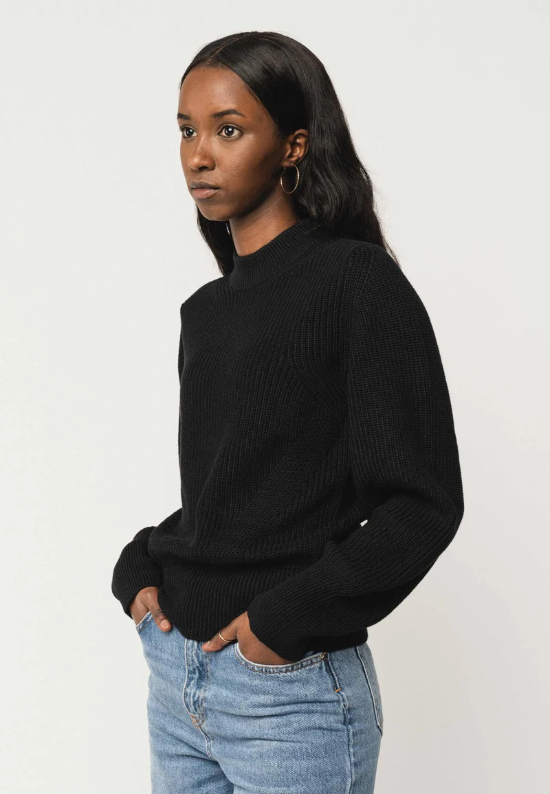 Strickpullover Riya schwarz
