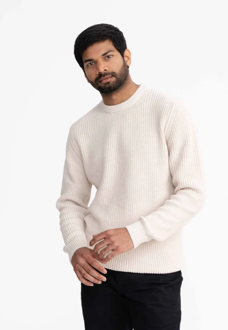 Strickpullover Ravi cream melange