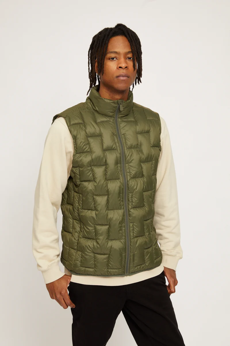 Lavoy Light Padded Vest fir green