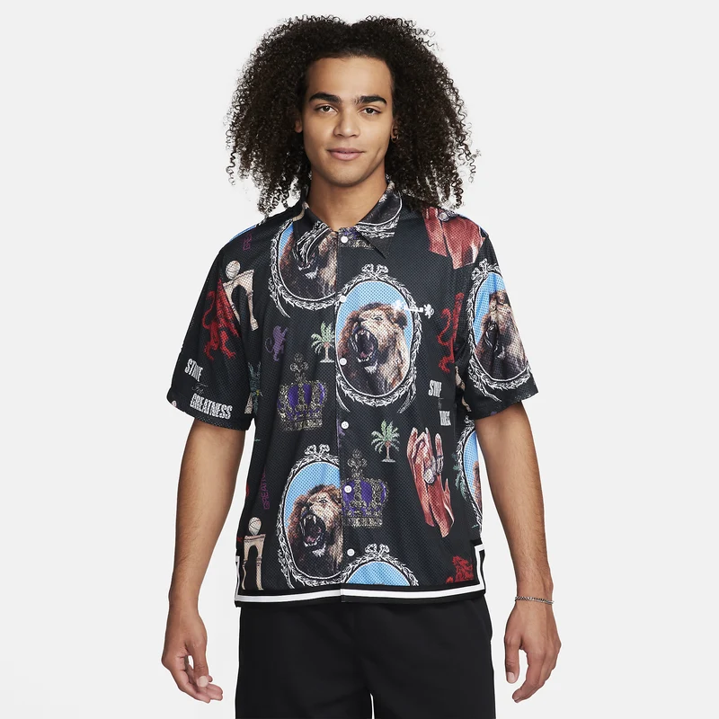Nike Men's Short-Sleeve Basketball Top LeBron